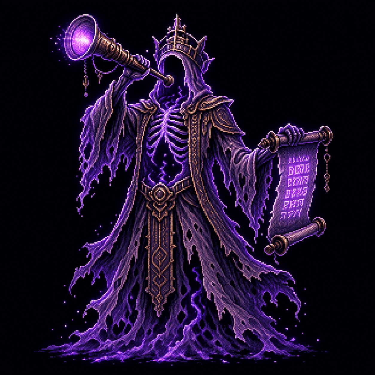 Pixel art of Hollow Court Herald